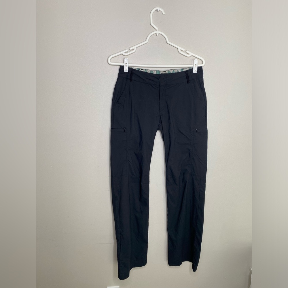 Rei co-op women’s rendezvous UPF 30+ outdoor athletic  cargo pants size 2 black